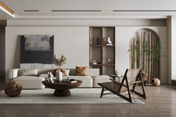 Walnut Beech Apartment Furniture Cherry Living Room Furniture