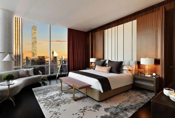 OEM/ODM Customized Solid Wood Frame King Queen Size Bedroom Furniture Set for Hotel/Villa/Resort/Apartment