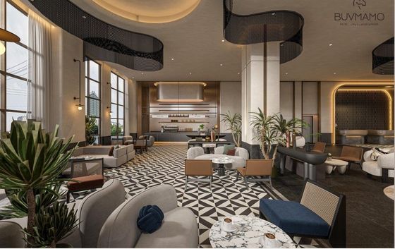 OEM ODM Hotel Furniture Custom Stylish Commercial Hotel Lobby Furniture With Layout