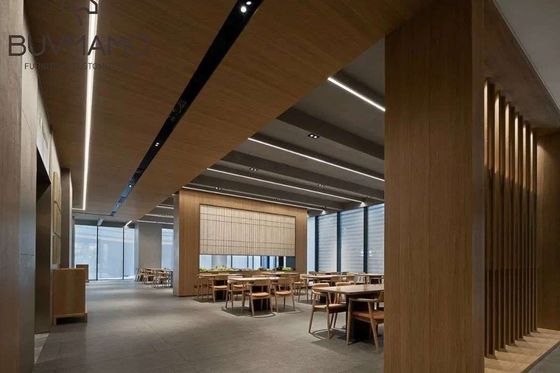 Customized Hotel Restaurant Furniture Modern Wood Fabric Dining Chairs