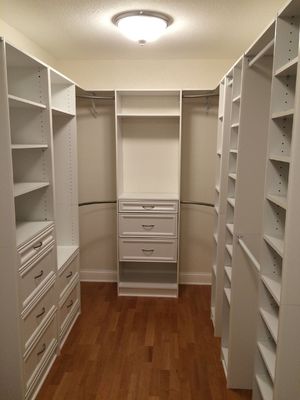 Customization Wardrobe Cloakroom Bedroom  White Wall Unit Closet For Bedroom