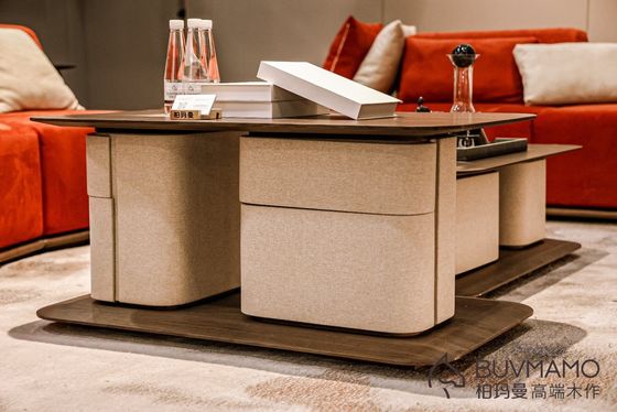                    Elegant Velvet Sectional Sofa for Modern Apartments and Hotels             