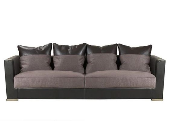                    OEM/ODM Customized Contemporary Velvet Fabric Long Sofa Furniture Collection Sets             