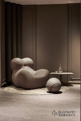 OEM/ODM HOTEL SUITE FURNITURE WITH CUSTOMIZED SOLID WOOD FRAME CHAIR COLLECTION SOLUTION SETS WITH SOFT CUSHION