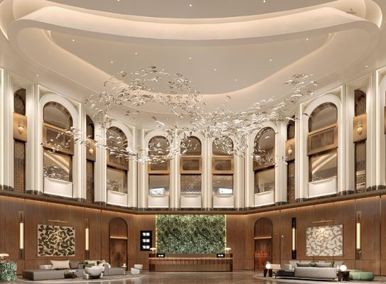 Restaurant Hospitality Hotel Lobby Reception Desk Custom Hotel Lobby Furniture