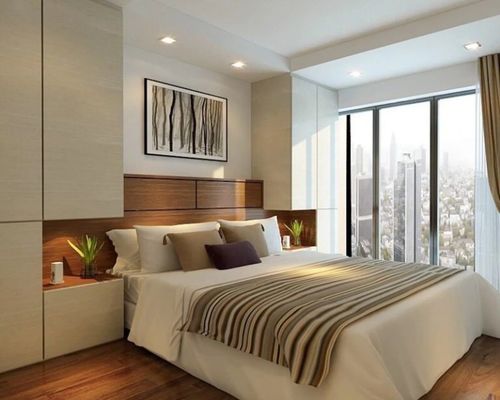 Resort Space Saving Bedroom Furniture Beech White Oak Apartment Coffee Table