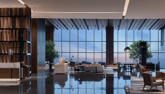 Restaurant Hospitality Hotel Lobby Reception Desk Custom Hotel Lobby Furniture