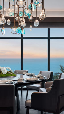 Sandalwood Cherry Villa House Furniture Lounge Dining Set Ss304