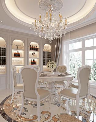 OEM/ODM Customized Modern Elegant Living Room Furniture Options with Solid Wood for Villa