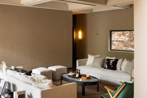 Fire Retardant Hotel  Villa Furniture Spray Painting Luxury Living Room Solutions