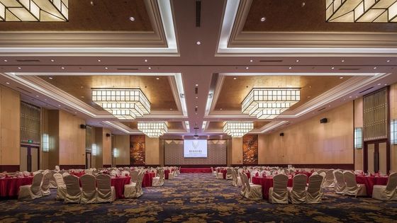 Chinlon Velvet Commercial Club Furniture HDF Wood Veneer  Club Section Furniture