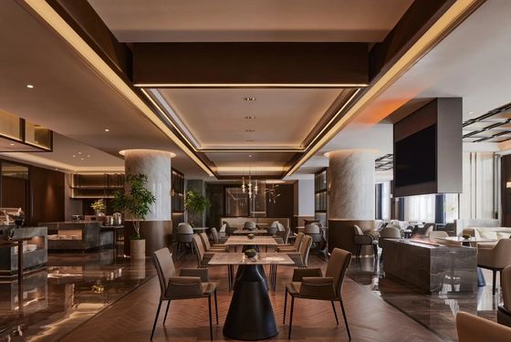 OEM/ODM Customization Modern Wooden Metal Fabric Leather Table Chair Furniture for Hotel Restaurant Dining Room Bar Cafe