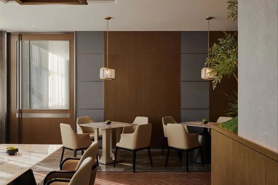 Leather Table Dining Room Furniture Metal Fabric Extendable Dining Table