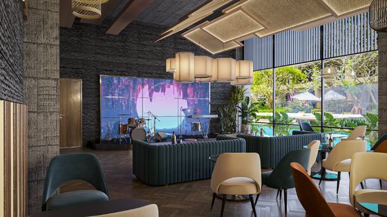 Custom Solid Wood Frame Furniture Lavish Retreats Commercial Club Furniture