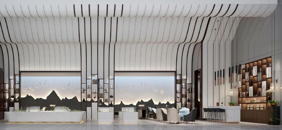 OEM/ODM CUSTOM MANUFACTURE LUXURY COMMERCIAL LOBBY FURNITURE PACKAGE | CUSTOMIZABLE SEATING & RECEPTION DESK FOR HOSPITALITY WITH SOLID WOOD