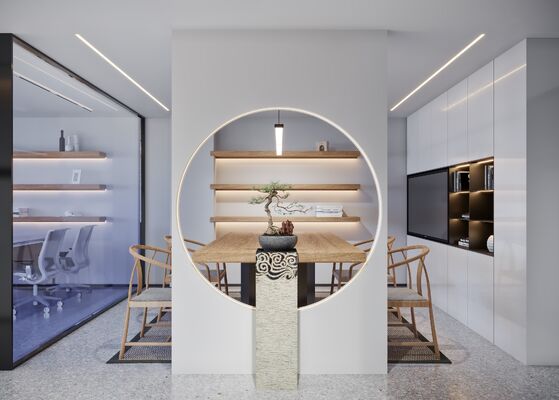 OEM/ODM CUSTOMIZED SOLID WOOD FRAME HIGH-END COMMERCIAL OFFICE FURNITURE | CUSTOMIZABLE WORKSTATION, LOUNGE & MEETING FURNITURE