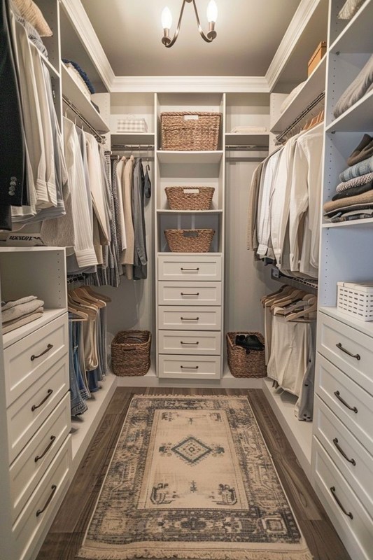 Innovation Wardrobe Cloakroom Genuine Leather Heavy Duty Wardrobe Closet