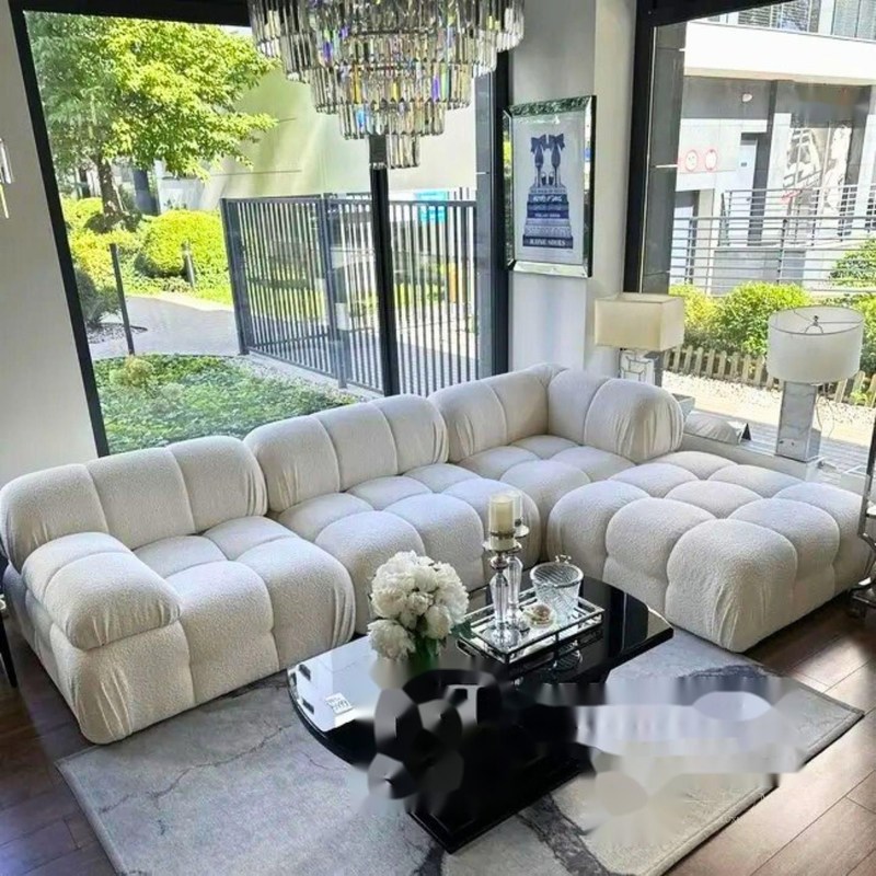 OEM/ODM Customized Plush Luxury Hotel Furniture Sectional Sofa Furniture Collection Sets with Solid Wood/Panel/Veneer