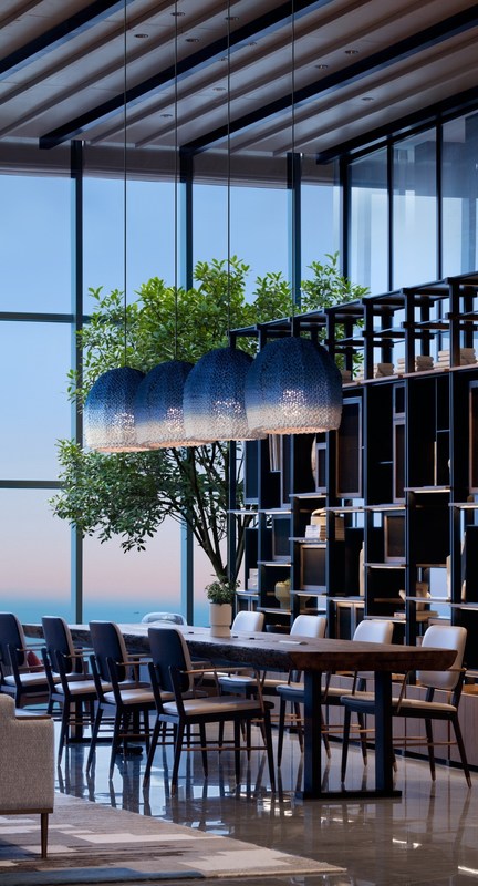 HDF Teak Wood Bespoke Hotel Furniture Black Walnut Custom Hotel Lobby Seating