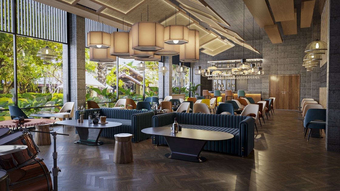 OEM/ODM Customization Modern Wooden Restaurant Furniture Collection Sets With Solid Wood Frame