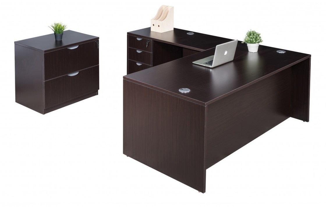 OEM/ODM Custom China Manufacture Classic Style Personal Desk/Table with solid wood frame, 4 legs