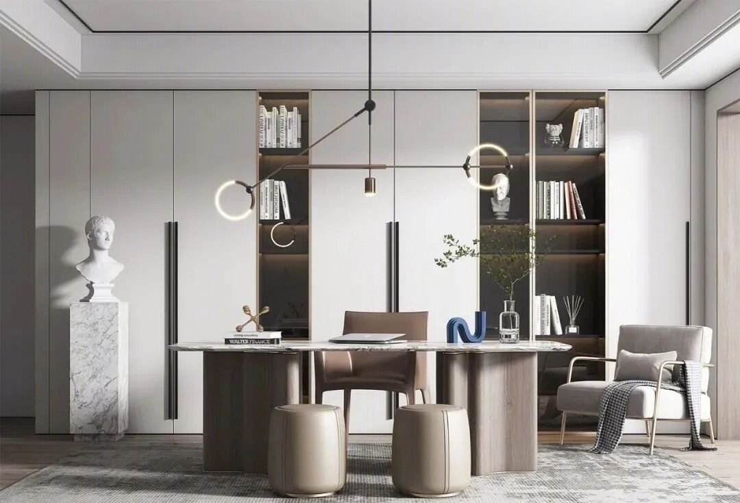 OEM/ODM HIGH-END CUSTOM EXECUTIVE DESK MADE WITH SOLID WOOD, LEATHER AND METAL, BUILT WITH PRECISE CRAFTSMANSHIP. PERFECT FOR MODERN HOME OFFICES, COMBINING FUNCTIONALITY WITH SLEEK