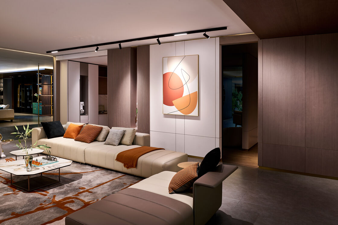 CHINA FURNITURE MANUFACTURER WHOLE HOUSE INTERIOR DESIGN PROJECT | INTEGRATED FIXED CUSTOM FURNITURE & COMPLETE MOVABLE LIVING STUDY ROOM FURNITURE SUPPLY