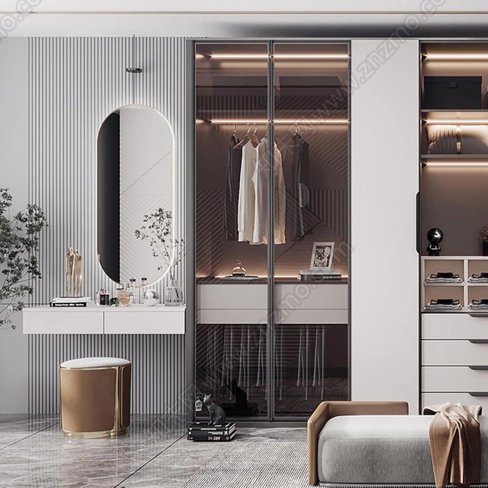 OEM/ODM Customized Sophisticated Hotel Furniture China Manufacturer Versatile cabinet Furniture with Solid Wood Frame