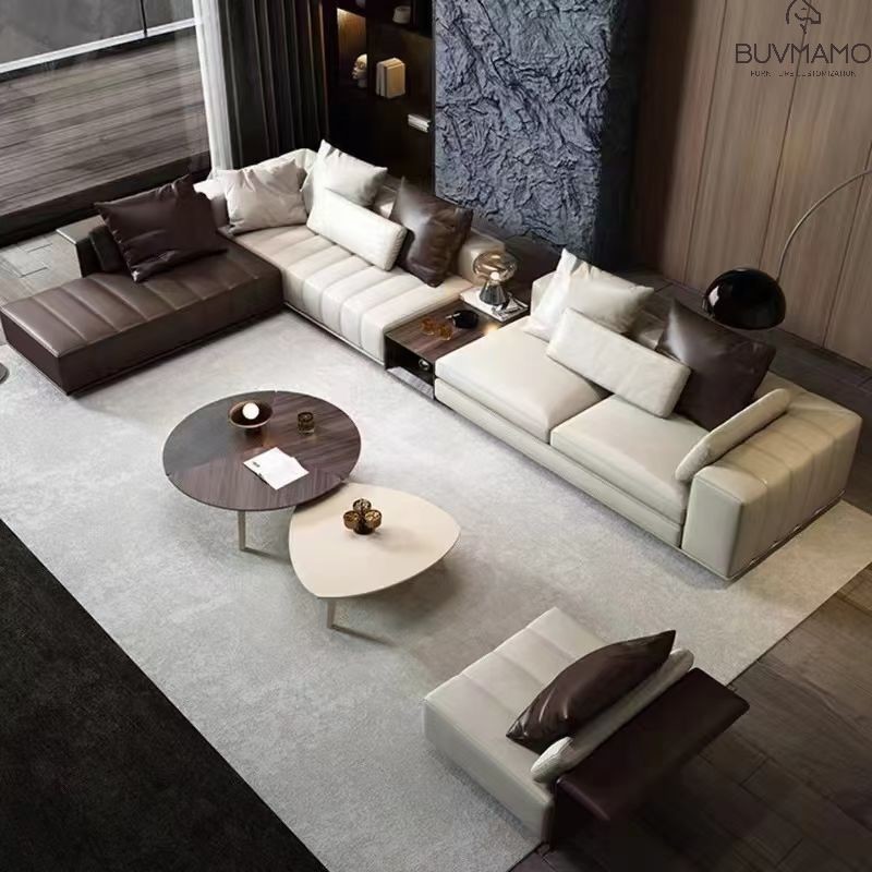 OEM/ODM CUSTOMIZED RESORT VILLA VELVET UPHOLSTERED SECTIONAL FURNITURE COLLECTION SETS WITH SOLID WOOD/PLYWOOD IN CHINA,GUANGZHOU