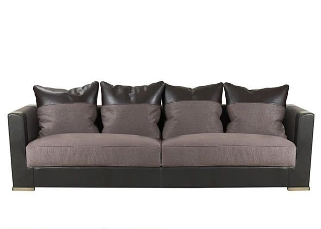                    OEM/ODM Customized Contemporary Velvet Fabric Long Sofa Furniture Collection Sets             