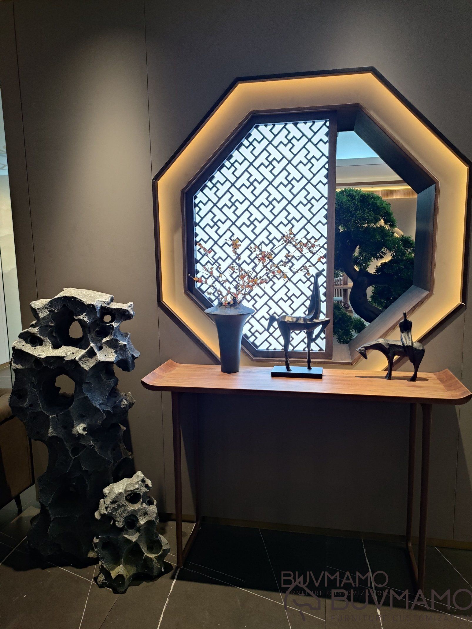 Custom Various Color Wall Cladding panel Fireproof wooden wall panels 1220mm