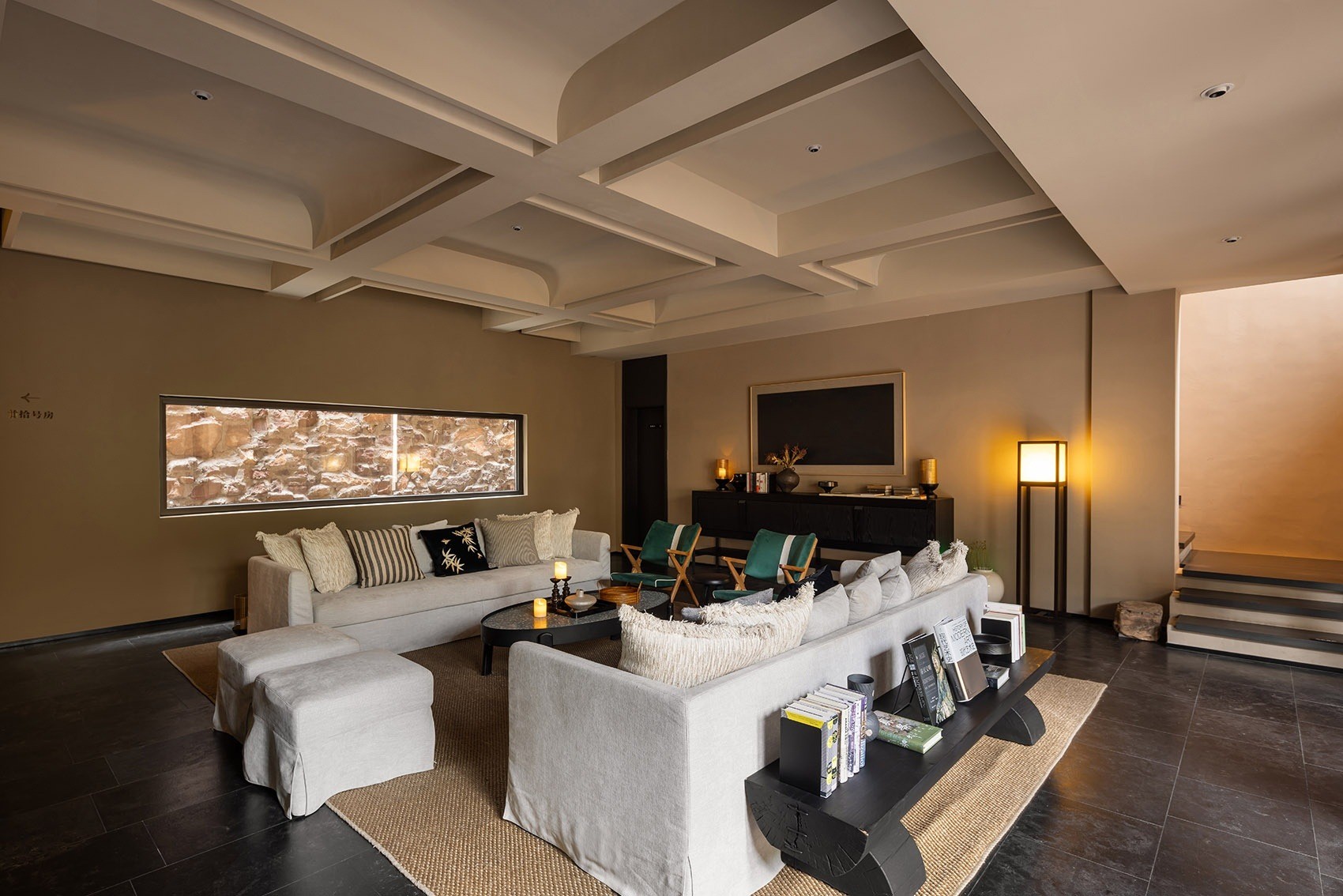 Fire Retardant Hotel  Villa Furniture Spray Painting Luxury Living Room Solutions