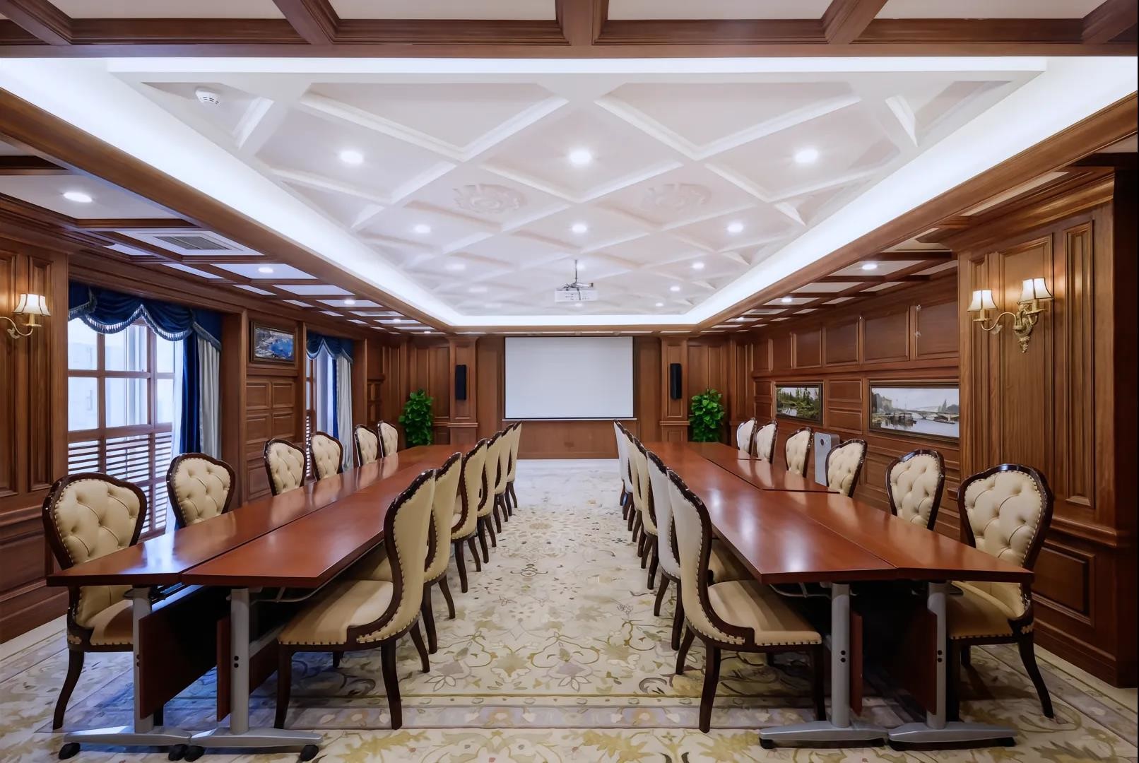 OEM/ODM Custom Elegant Solid Wood Commercial Club Furniture Collection Solution for Luxury Commercial Spaces