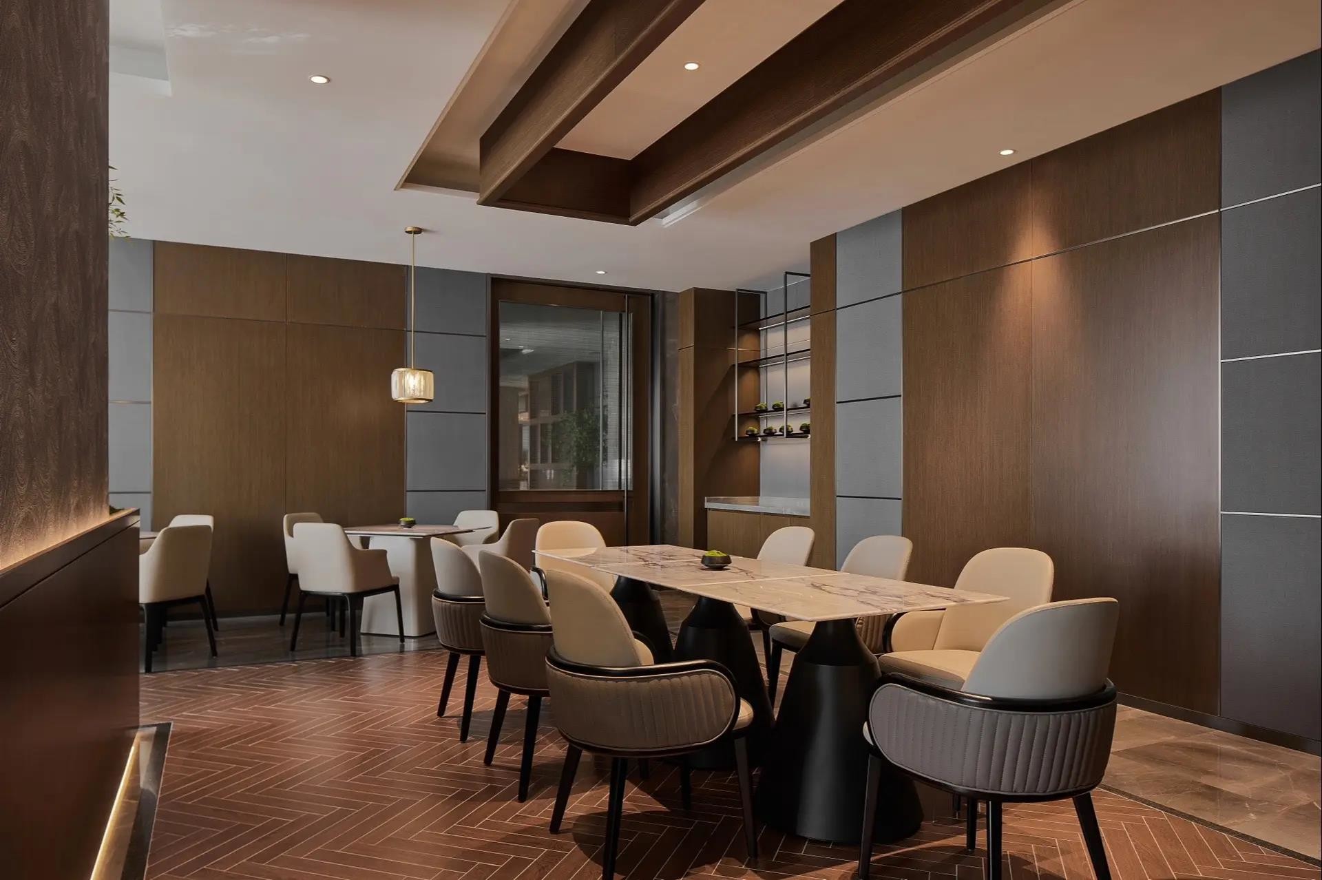 Luxury Marble Dining Table Set 4 & 6 Chair Modern Style Solid Wood Frame