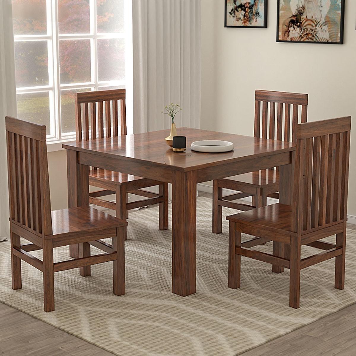 OEM/ODM China Manufacturer Custom Elegant Good Quality table with 4 chairs for family Applications