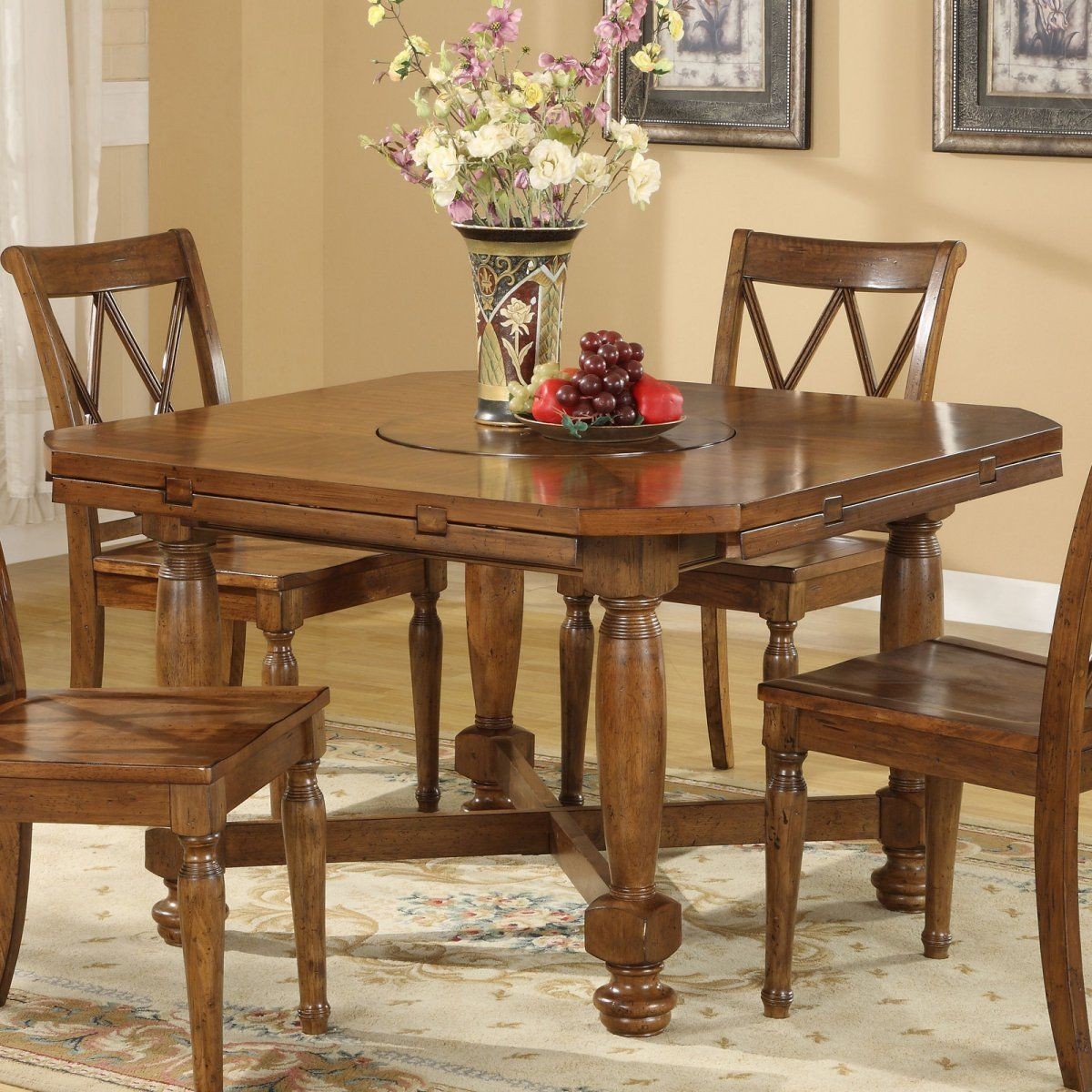 Custom Family  Table Desk Dining Table With 4 Chairs Field Installation