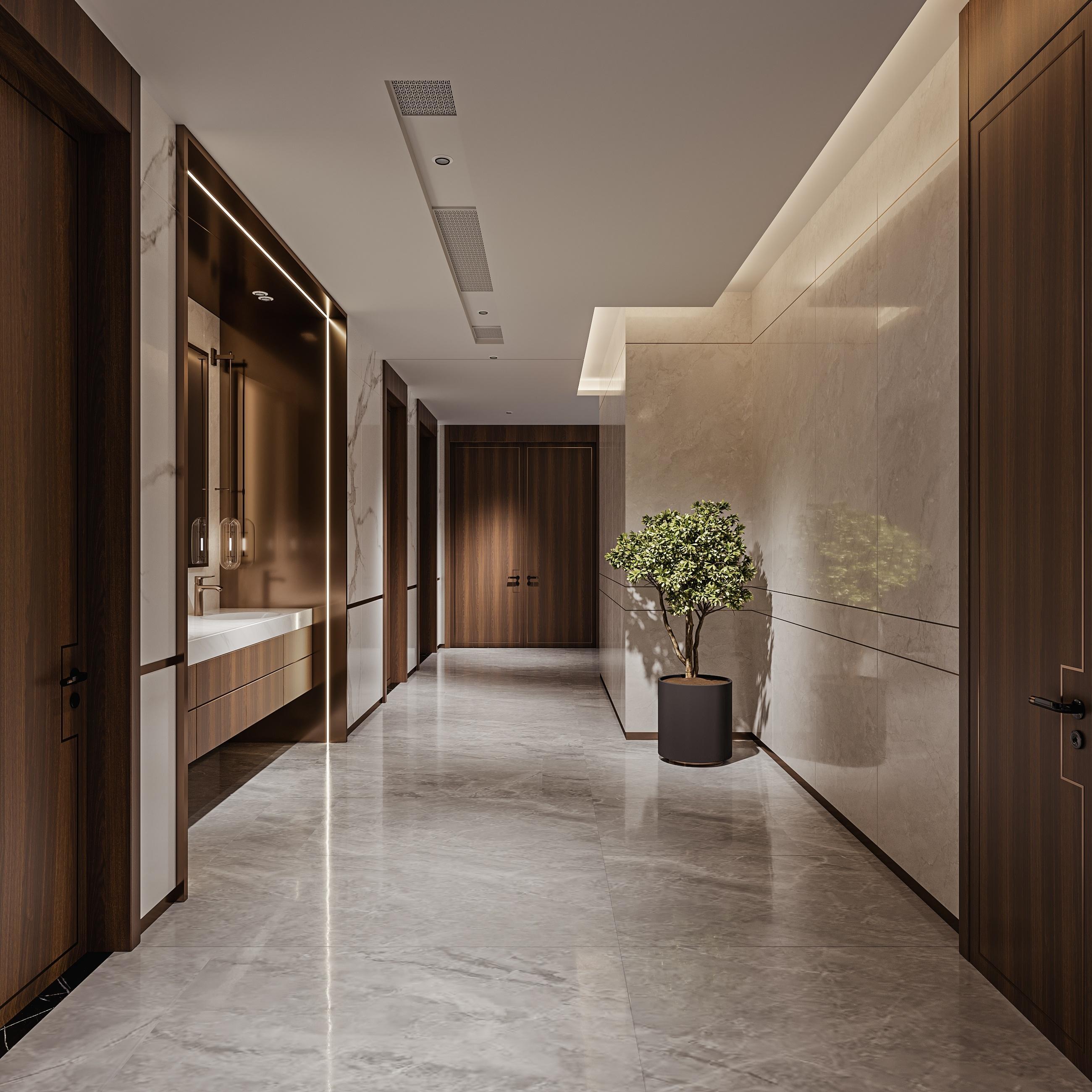 PREMIUM CUSTOM RECEPTION DESK MADE WITH HIGH-QUALITY MARBLE AND SOLID WOOD, FEATURING PRECISE CRAFTSMANSHIP FOR CORPORATE LOBBIES. CREATES A PROFESSIONAL, WELCOMING FIRST IMPRESSION FOR YOUR BUSINESS