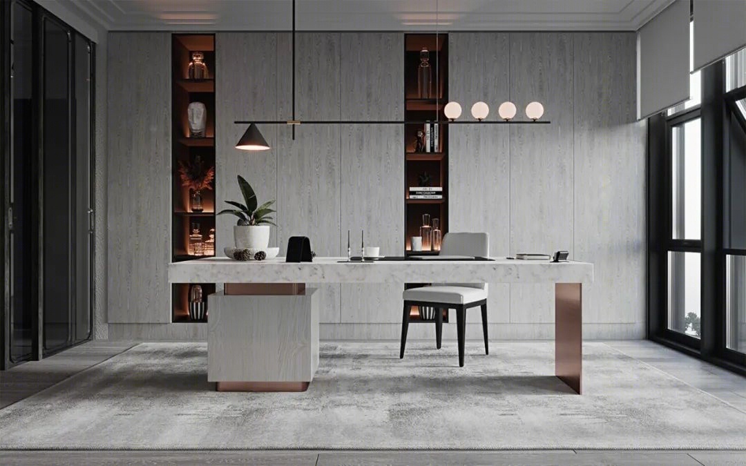 CUSTOM MINIMALIST OFFICE FURNITURE CRAFTED WITH DURABLE MATERIALS AND FINE DETAILS. DESIGNED TO ELEVATE STUDY ROOMS WITH A SLEEK, CONTEMPORARY AESTHETIC AND LASTING QUALITY.