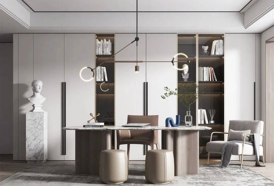 OEM/ODM HIGH-END CUSTOM EXECUTIVE DESK MADE WITH SOLID WOOD, LEATHER AND METAL, BUILT WITH PRECISE CRAFTSMANSHIP. PERFECT FOR MODERN HOME OFFICES, COMBINING FUNCTIONALITY WITH SLEEK